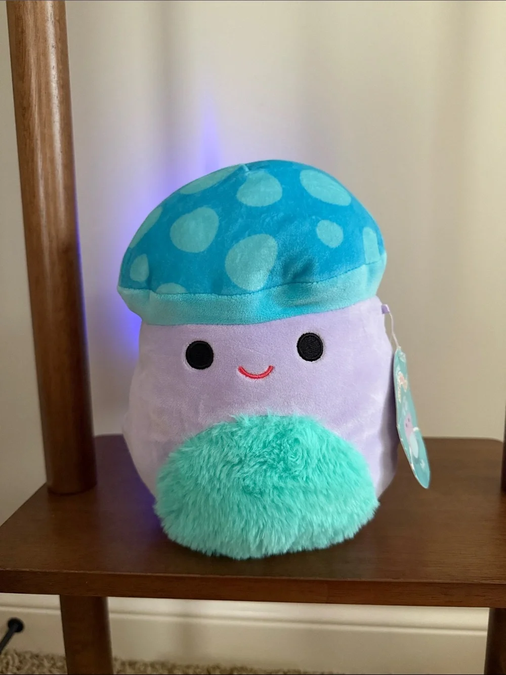Squishmallows Pyle Mushroom Plush - Aqua, Teal & Lavender